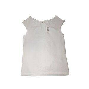 Madewell Women Plus Babydoll Peasant Top 1X White‎ Floral Boho Cottagecore
